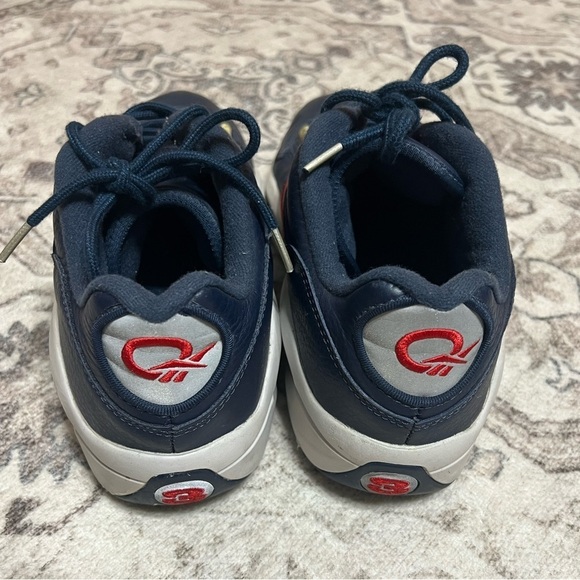 Navy Question Allen Iverson Reebox Sneakers - Picture 6 of 8